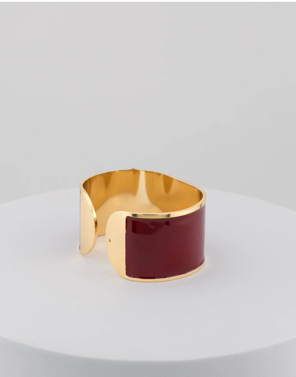 Marri Cortona. Bracciale smalto L burgundi