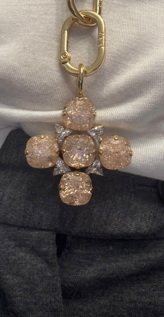 Aleva . Ciondolo fiore sparkle