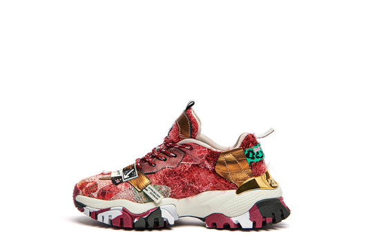 Joia Paris. Sneakers burgundi