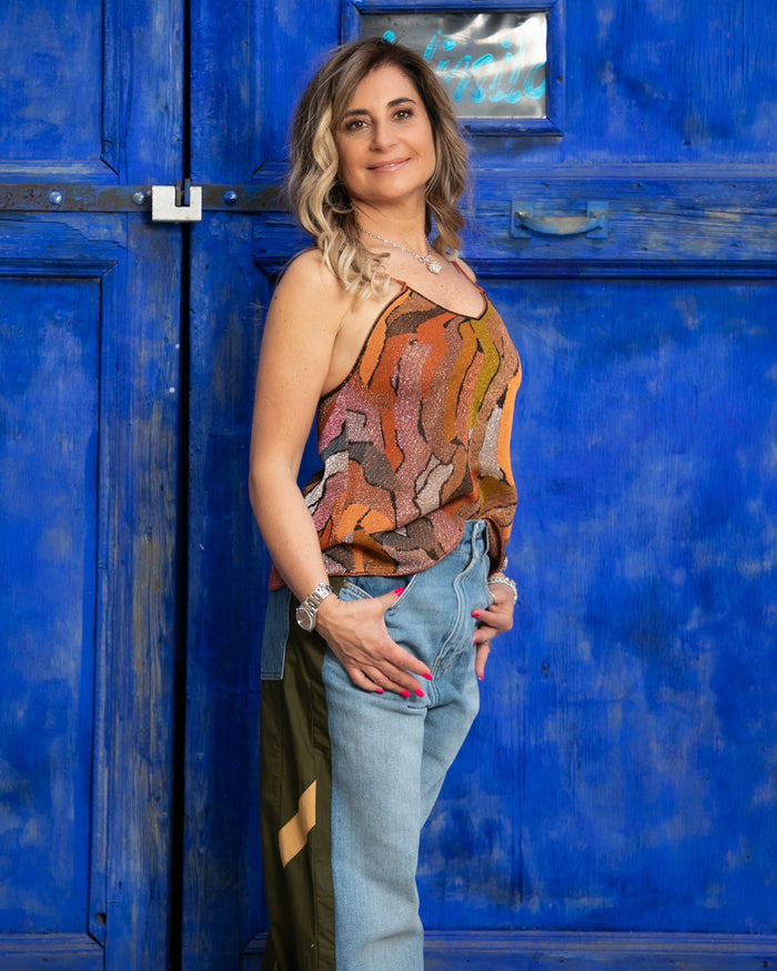 Eva Boutique 21, Circus hotel. Top in lurex