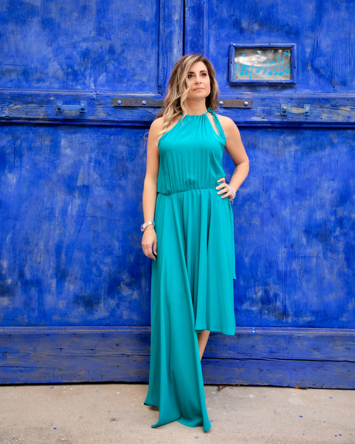 Eva Boutique 21, Semicouture. Abito in crepe